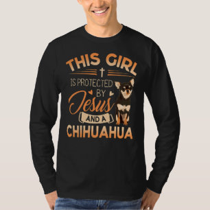 Camiseta Chihuahua Dog Para Mulheres Cristãs