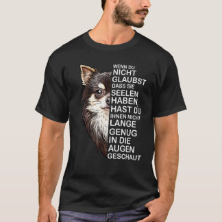 Camiseta Chihuahua Dog Women Men  Soul Eyes