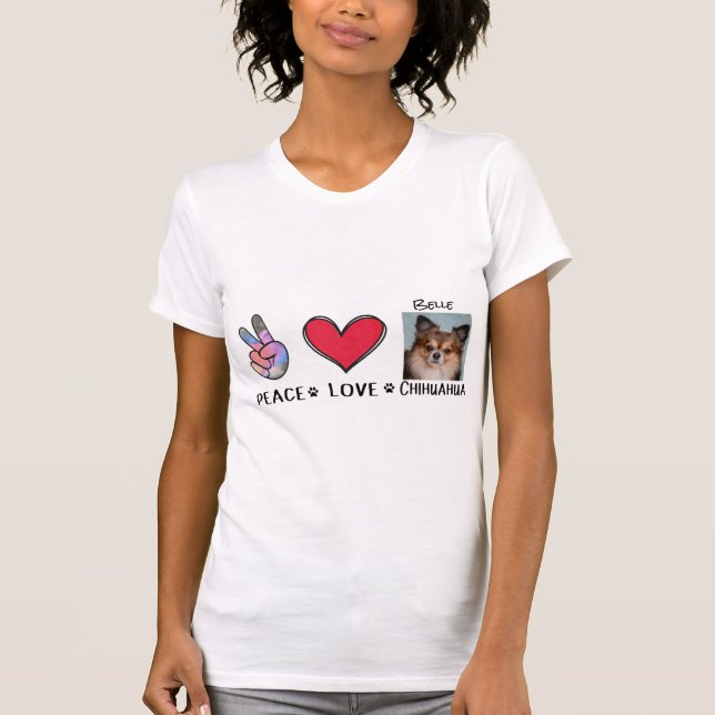 Camiseta Chihuahua Dono de Cachorro (Frente)