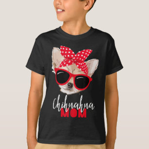 Camiseta Chihuahua Engraçado Cachorro Mamãe Cachorros Cacho