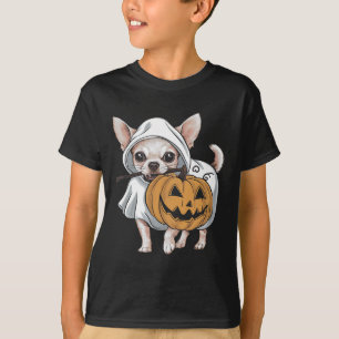 Camiseta Chihuahua Ghost Halloween