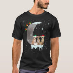 Camiseta Chihuahua Hat Santa And Moon Christmas<br><div class="desc">Chihuahua Hat Santa And Moon Christmas</div>