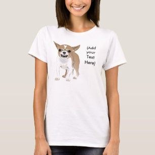 Camiseta Chihuahua louca, (adicione seu texto)