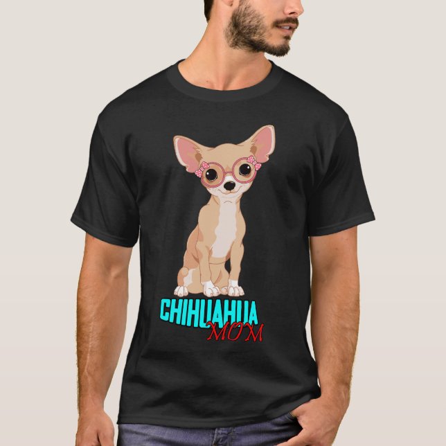 Camiseta Chihuahua Mãe (Frente)