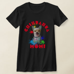 Camiseta Chihuahua Mãe Cachorro Melhor Mãe