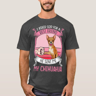 Camiseta Chihuahua Mãe Chihuahua Roupa Cotação