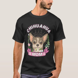 Camiseta Chihuahua Mãe Dia de as mães Presente