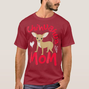 Camiseta Chihuahua Mãe Gift Chihuahua Amantes Cão de Salvam