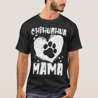 Camiseta Chihuahua Mãe Mamãe Chihuahua