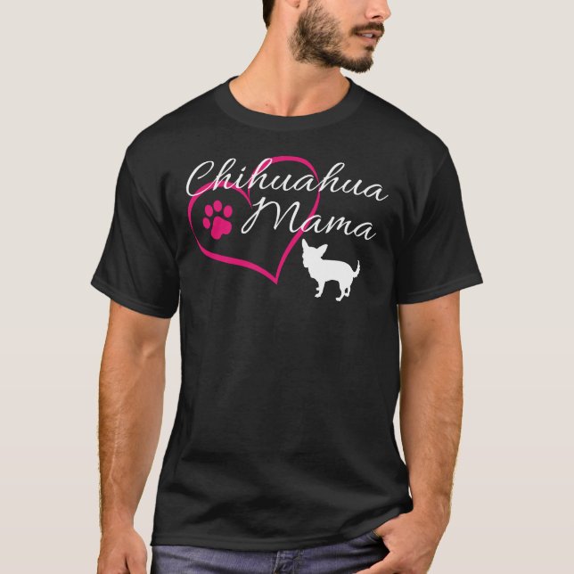 Camiseta Chihuahua Mama (Frente)