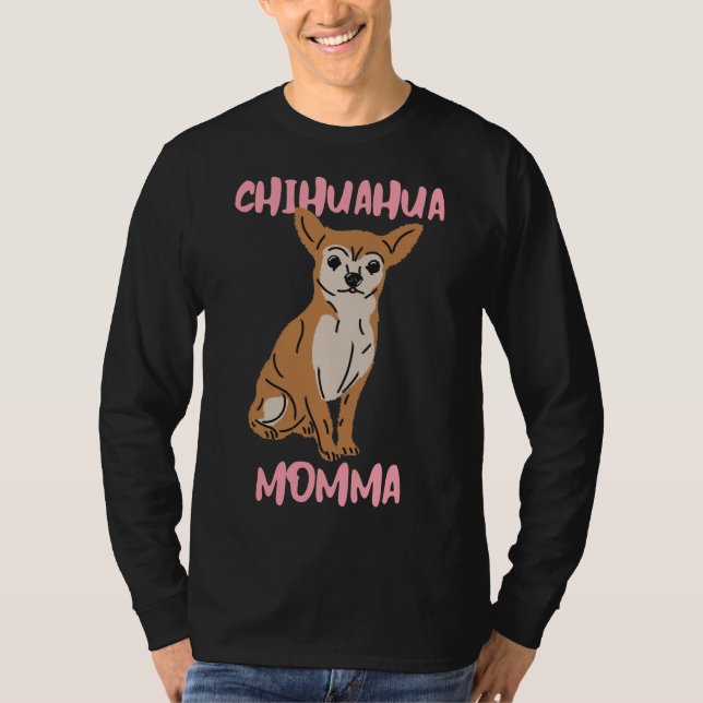 Camiseta Chihuahua Momma (Frente)