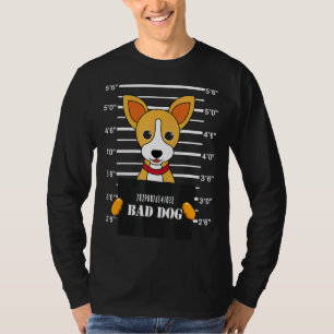 Camiseta Chihuahua Mug Atirou Em Mau Cachorro Pai Mãe