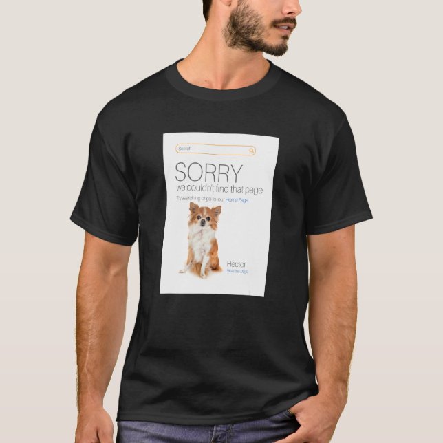 Camiseta Chihuahua Online Compra Ecommerce Venler 404 Dog P (Frente)
