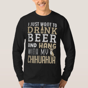 Camiseta Chihuahua Pai Engraçado Dia de os pais Cachorro Do