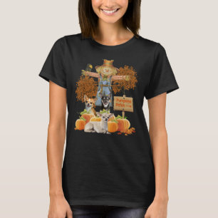 Camiseta Chihuahua Pumpkins Patch