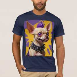 CAMISETA CHIHUAHUA PUNK ROCK 2