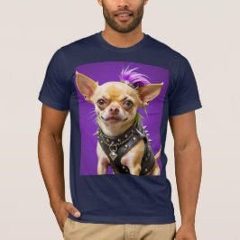CAMISETA CHIHUAHUA PUNK ROCK 4