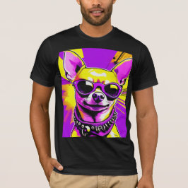 CAMISETA CHIHUAHUA PUNK ROCKER 8