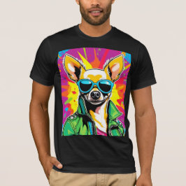 CAMISETA CHIHUAHUA PUNK ROCKER 9