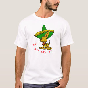 Camiseta Chihuahua que veste o Sombrero