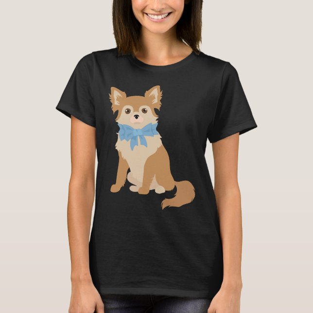 Camiseta Chihuahua Ribbon (Frente)