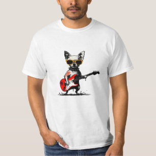 Camiseta Chihuahua Rockstar