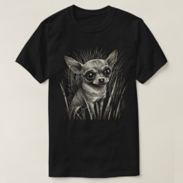 Camiseta Chihuahua Scratchboard T-Shirt