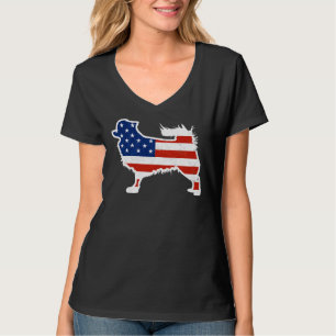 Camiseta Chihuahua Stars E Stripes Um Cão Patriótico