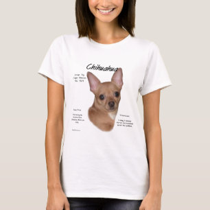 Camiseta Chihuahua (suave) Design de História