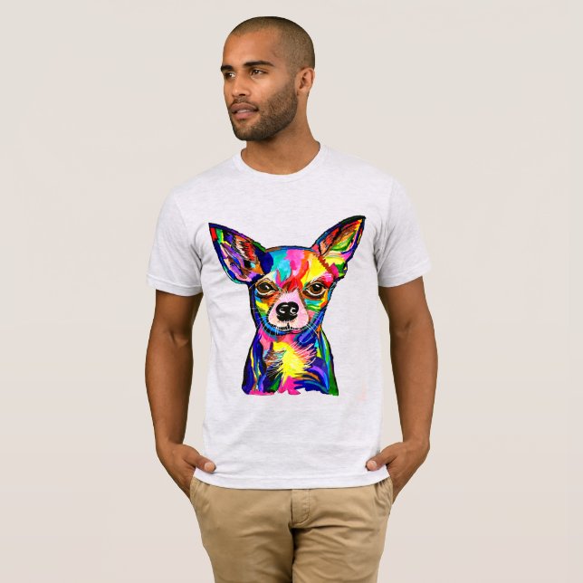 Camiseta Chihuahua T-Shirt (Frente Completa)