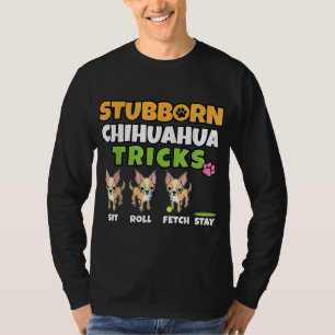 Camiseta Chihuahua Teimoso Eu Canto Lover I Engraçado Chih