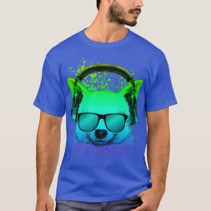 Camiseta Chihuahuas DJ Gift para RaversTechno Psychedelic