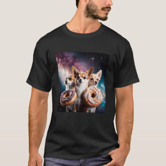 Camiseta Chihuahuas In Space Donuts Chihuahuas Boys Girls W