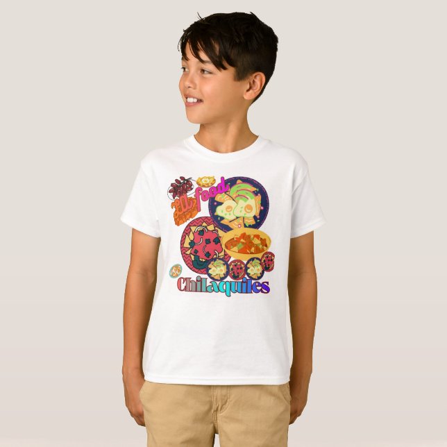 Camiseta Chilaquiles de Los Angeles (Frente Completa)