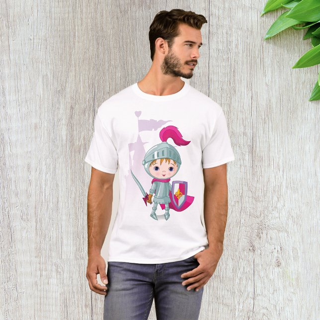Camiseta Child Knight Mens T-Shirt (Criador carregado)