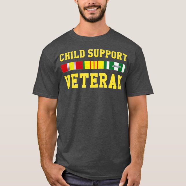 Camiseta Child Support Veteran (Frente)