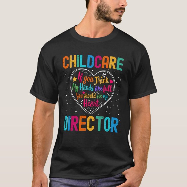 Camiseta Childcare Director Appreciation Week Back to Schoo (Frente)
