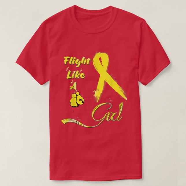 Camiseta Childhood cancer tshirt, Childhood cancer tshirt f (Frente do Design)