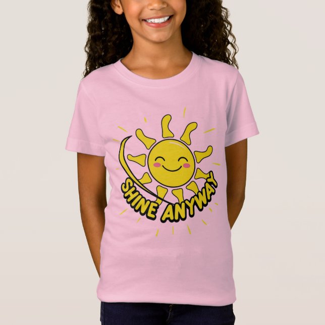 Camiseta Children’s Inspirational Shirt – Shine T-Shirt (Frente)