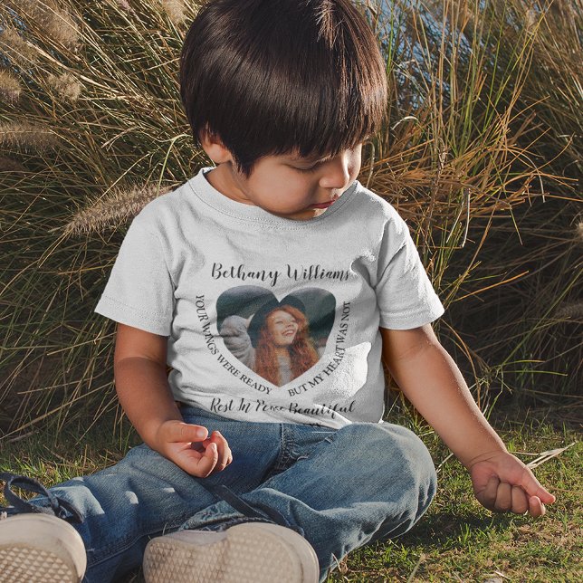 Camiseta Childrens Photo Memorial (Criador carregado)