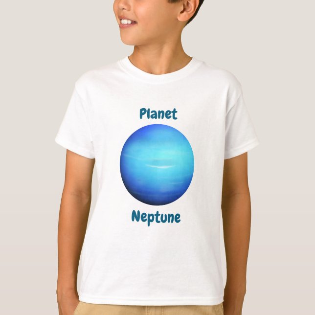 Camiseta Children's t-shirt design with planet names (Frente)