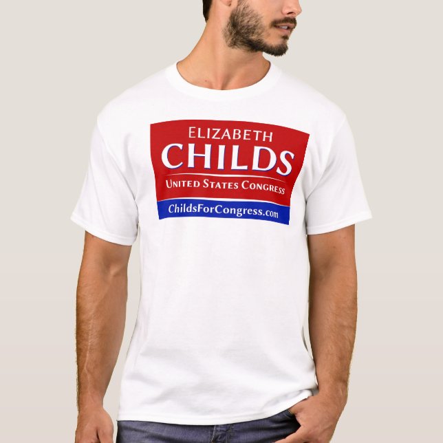 Camiseta Childs para o t-shirt dos homens do congresso (Frente)