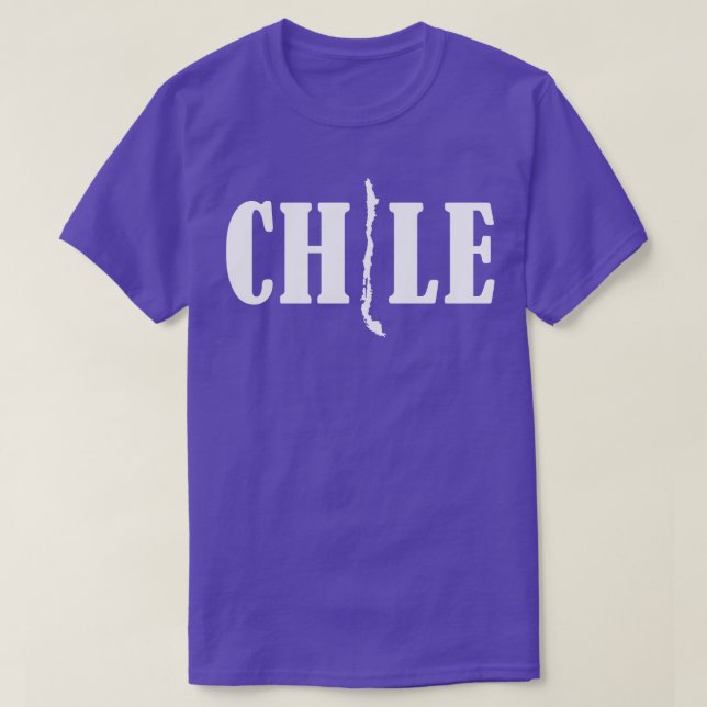 Camiseta Chile (Frente do Design)