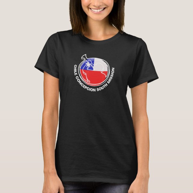 Camiseta Chile Concepción South LDS Mission Proud Mormon Mi (Frente)