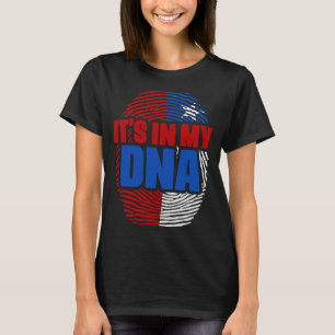 Camiseta Chile DNA País Bandeira Cidadania hispânica Raça C