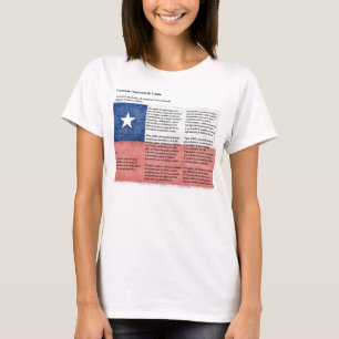 Camiseta Chile - Himno Nacional do Chile