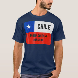 Camiseta Chile Santiago - Missão Mórmon LDS Leste