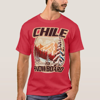 Camiseta Chile Snowboard