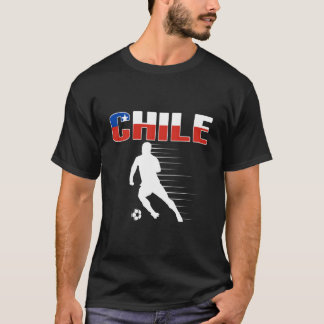 Camiseta Chile Soccer Jersey Apoia Equipe Chilena de Futebo