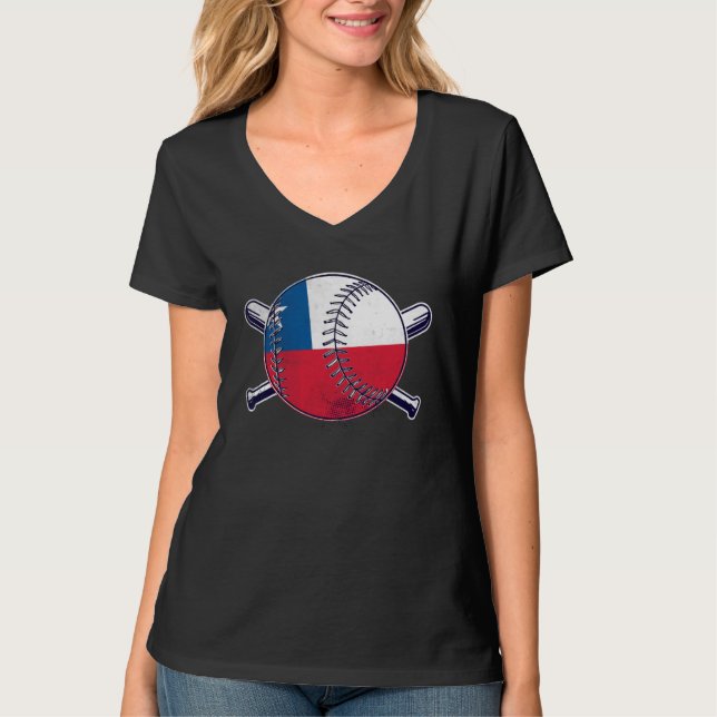 Camiseta Chilean Baseball Sport Chile Baseball Team (Frente)